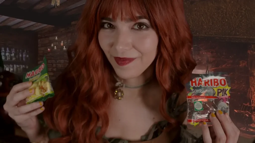 ASMR Glow Intense Mouth Sounds with Candy YT Members Leak