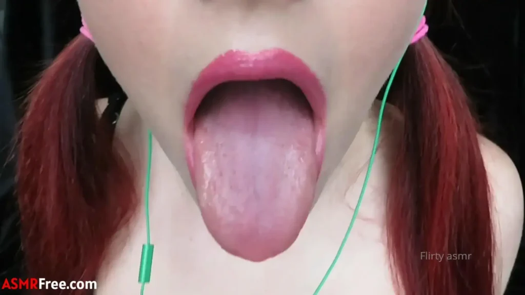 Flirty ASMR Cum on My Tongue Joi