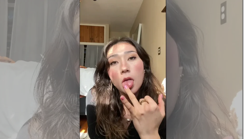 Sleepy Sab ASMR Finger Licking Leaked Video