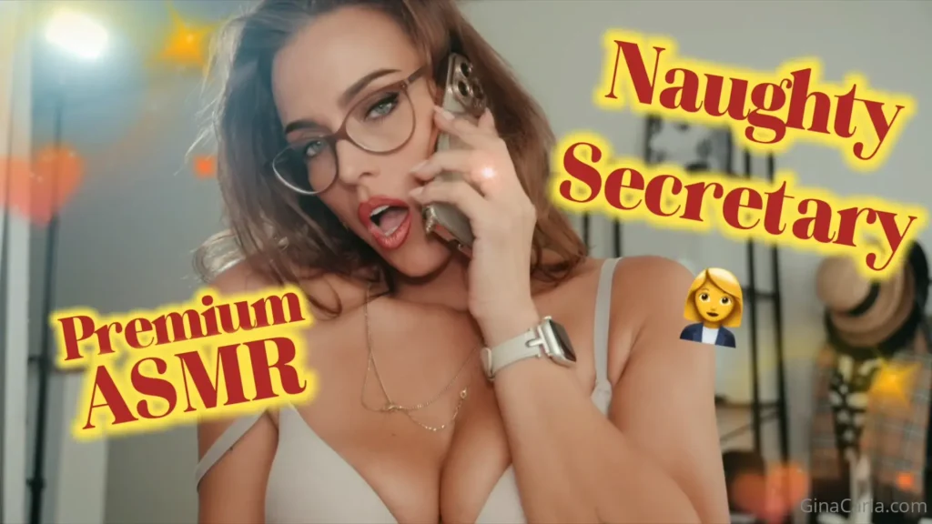 Gina Carla ASMR Naughty Secretary OnlyFans Leak