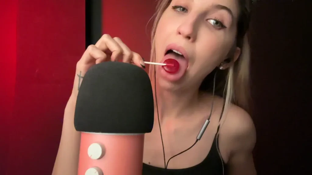 FrivolousFox ASMR Lollipop Eating Patreon Leak