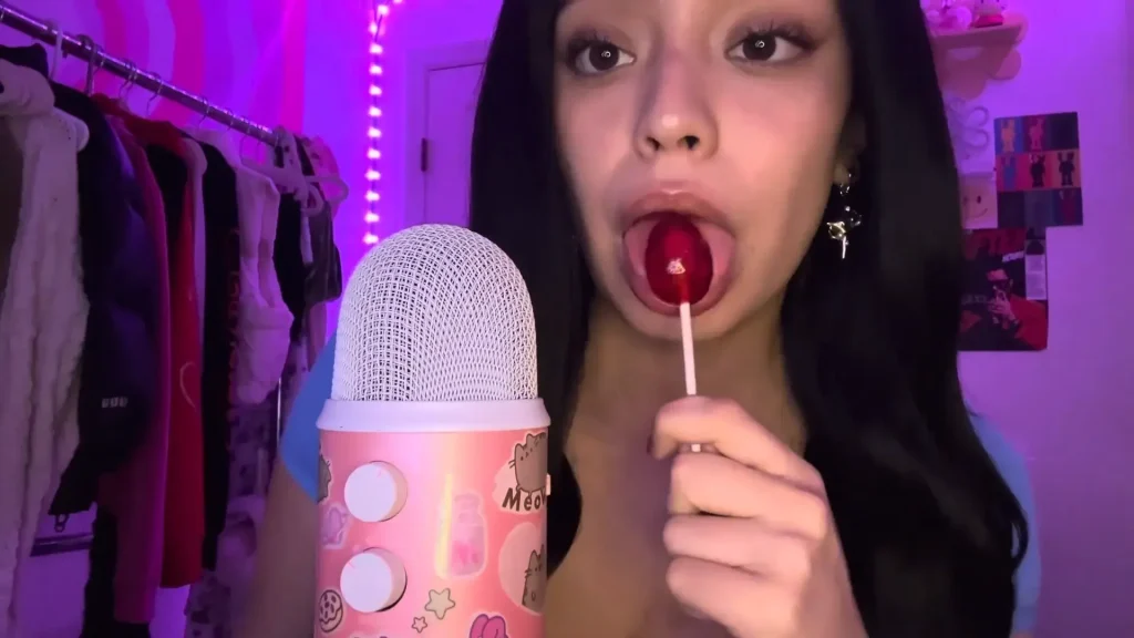 Melys ASMR Lollipop Eating Mouth Sounds Patreon Leak