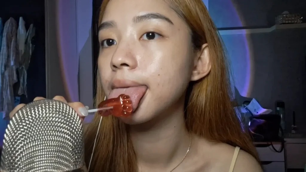 ZOZO ASMR Lollipop Licking & Slurping Patreon Leak