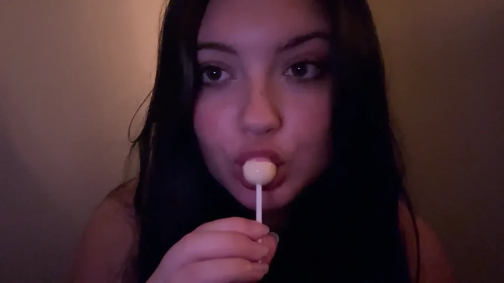 Haley's ASMR Lollipop Eating Sounds Patreon Leak