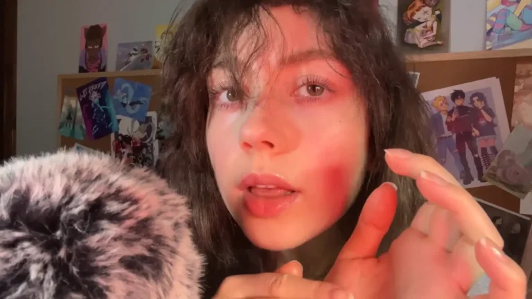 Ceri ASMR Fast & Aggressive Spit Painting vs Slow Patreon Leak