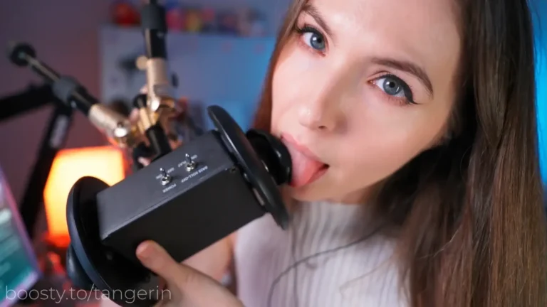 Tangerin ASMR Ear Licking Close Ahegao Boosty Leak
