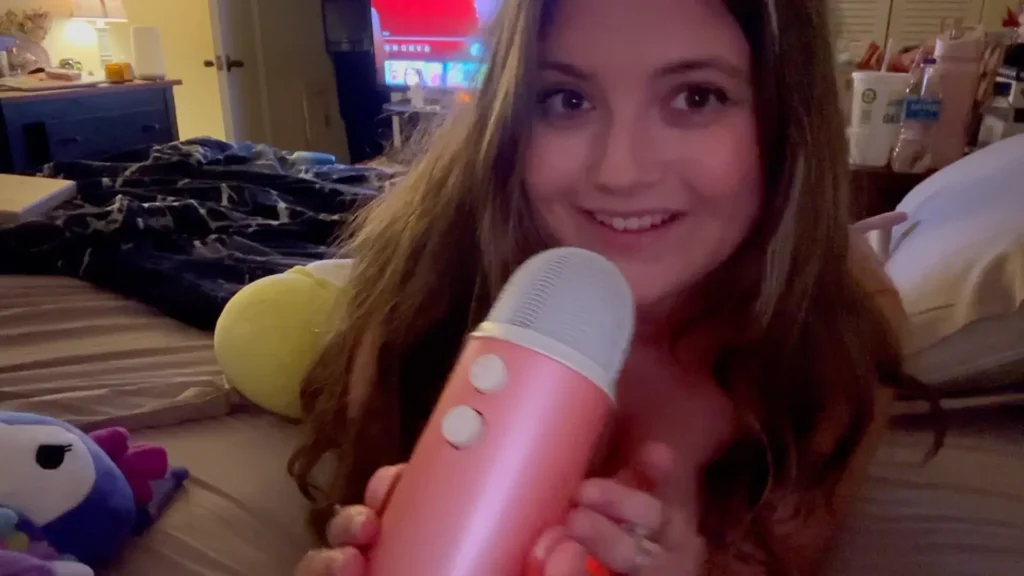 Haley's ASMR Get Topless in Bed with Me Patreon Leak