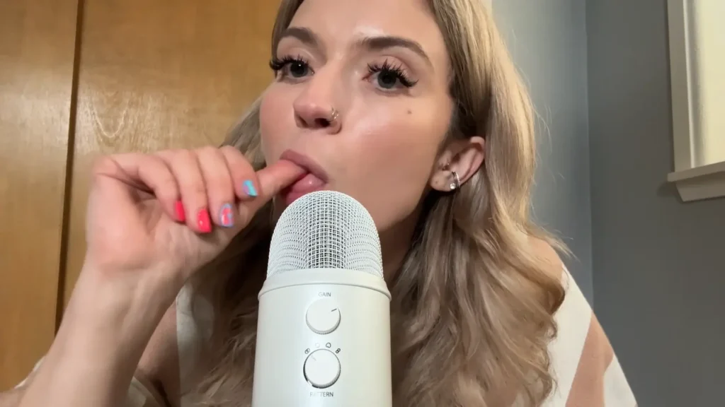 Sadie ASMR Extra Spit Painting With Tootsie Pop Eating Patreon Leak