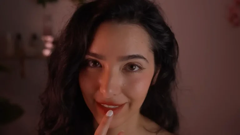 ASMR Glow Sewing Your Face With a Pretty Pattern YT Members Leak