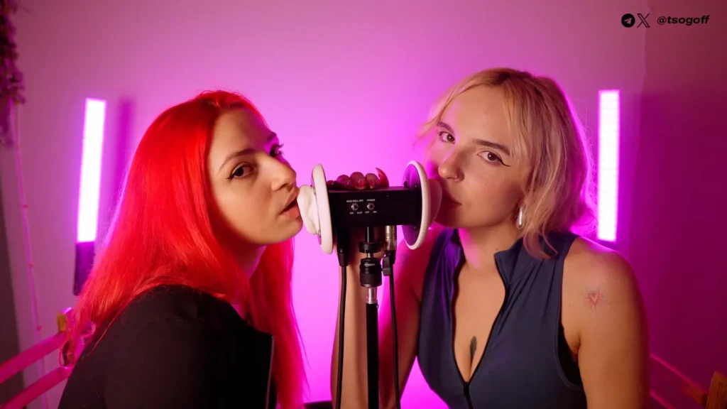 The Sounds of Girls Yori & Elsa Wet Duo Ear Licking 3Dio Patreon Leak
